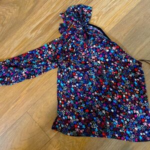 J Crew One Shoulder long sleeved top.